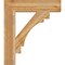 Ekena Millwork Merced Block Rough Sawn Bracket, Western Red Cedar, 6"W x 30"D x 34"H BKT06X30X34MRC05RWR - alternate 3
